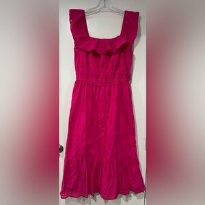 Pink LOFT Soft Eyelet Dress🩷